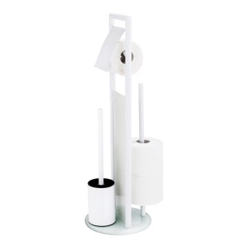 WENKO 24983800 - WC-set RAVINA 20x70 cm RVS/wit