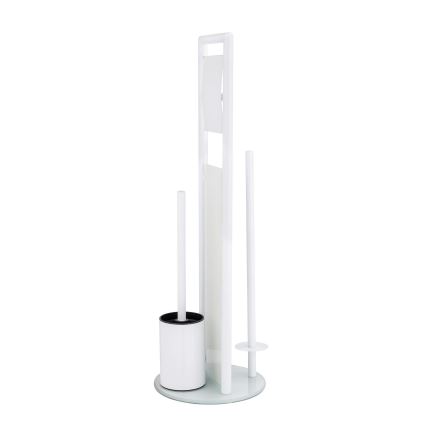 WENKO 24983800 - WC-set RAVINA 20x70 cm RVS/wit