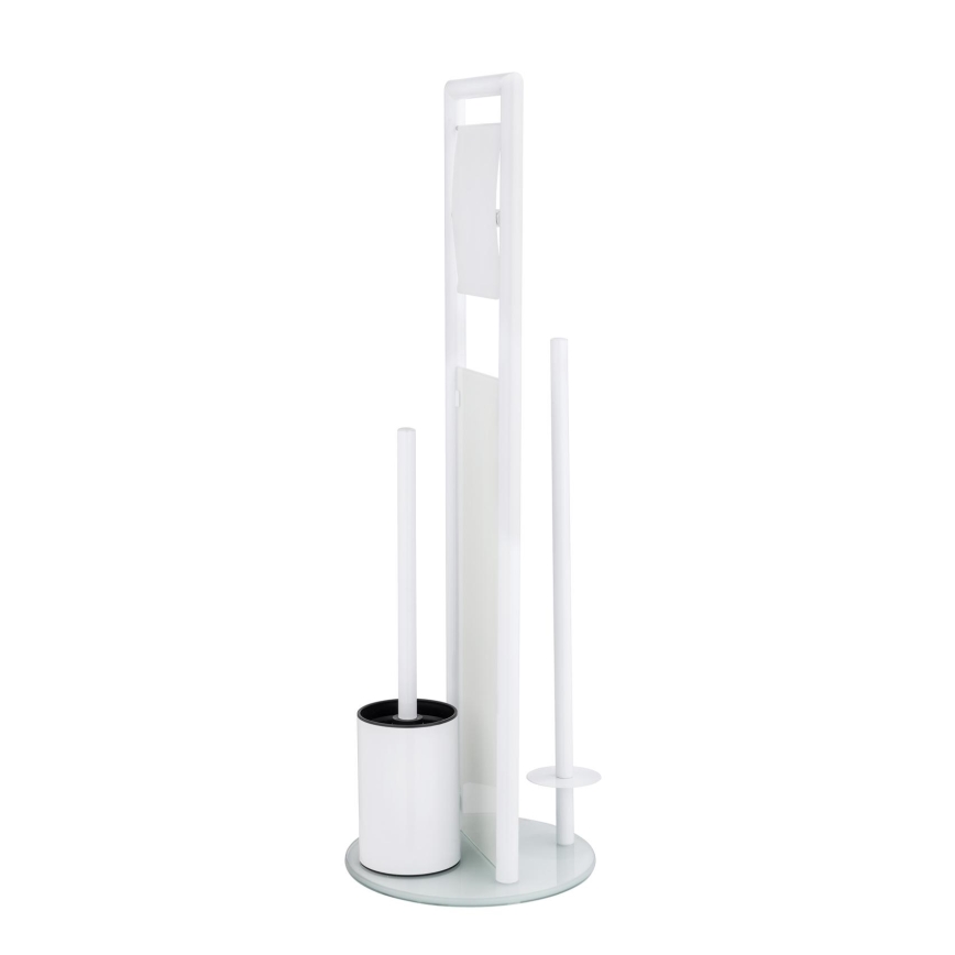 WENKO 24983800 - WC-set RAVINA 20x70 cm RVS/wit
