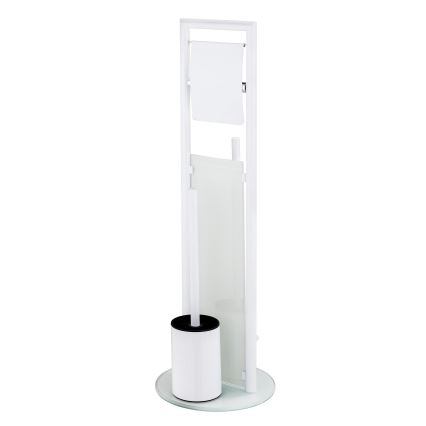 WENKO 24983800 - WC-set RAVINA 20x70 cm RVS/wit