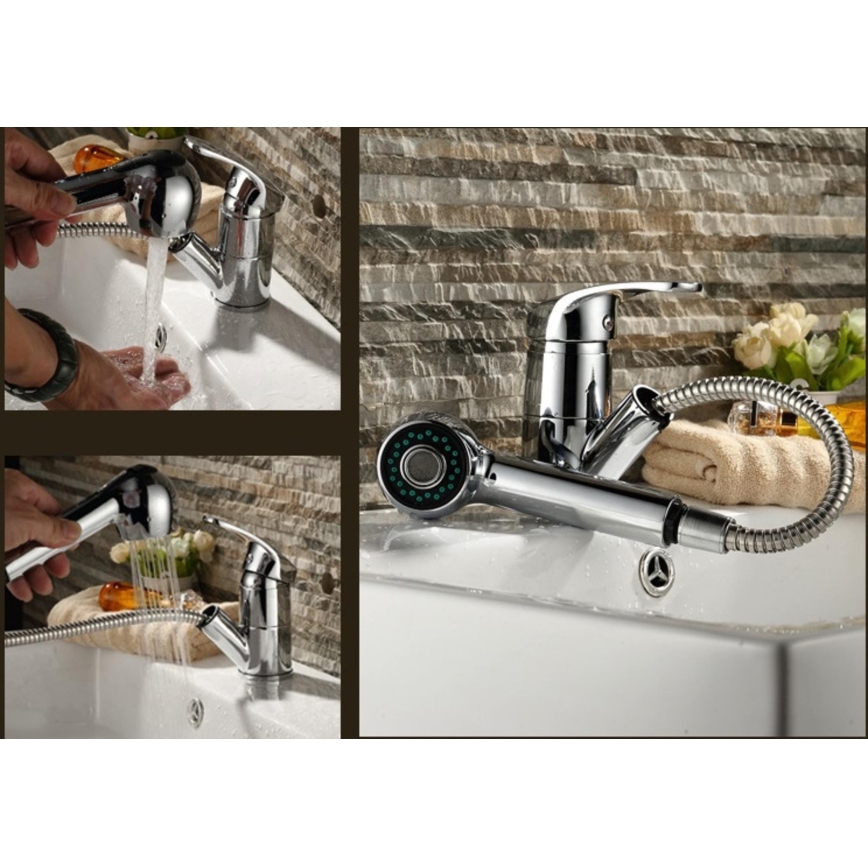 WENKO 25118100 - Douchekop Waterbesparend systeem 4,6x4,6 cm chroom