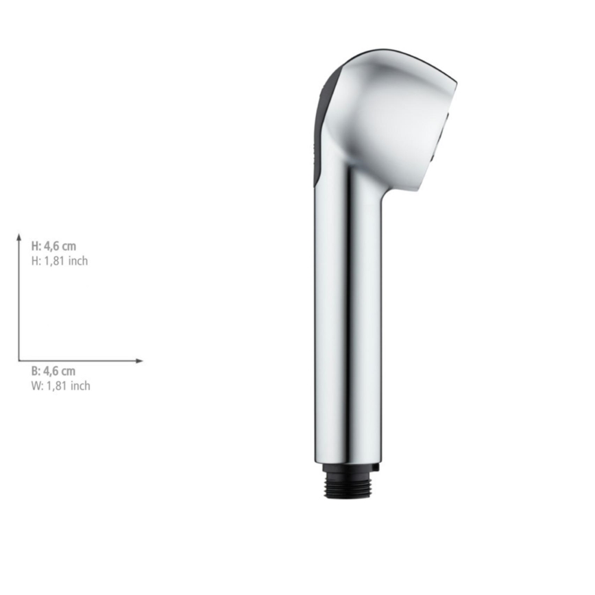 WENKO 25118100 - Douchekop Waterbesparend systeem 4,6x4,6 cm chroom