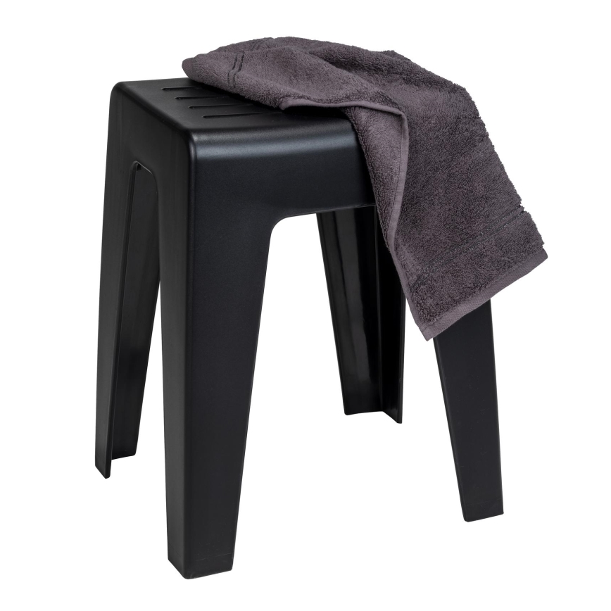 WENKO 25156100 - Kruk KUMBA 38x47 cm zwart