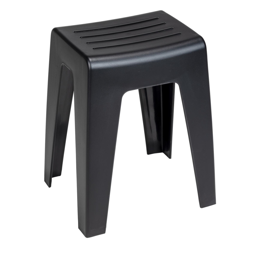 WENKO 25156100 - Kruk KUMBA 38x47 cm zwart