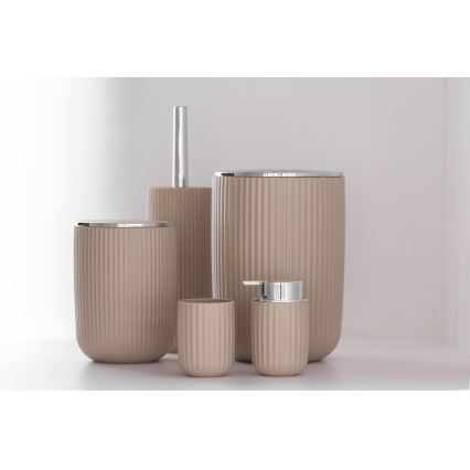 WENKO 25185100 - WC-borstel AGROPOLI 10x36,5 cm beige