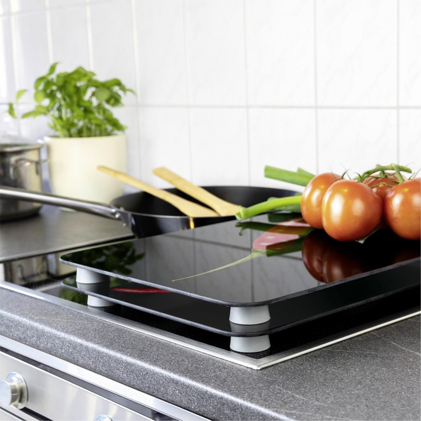 WENKO 2521380100 - Afdekplaat voor kookplaat 30x52 cm veelkleurig/grijs/helder