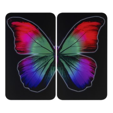 WENKO 2521474500 - Afdekplaat ABDECKPLATTE - GRAFIK 30x52 cm veelkleurig