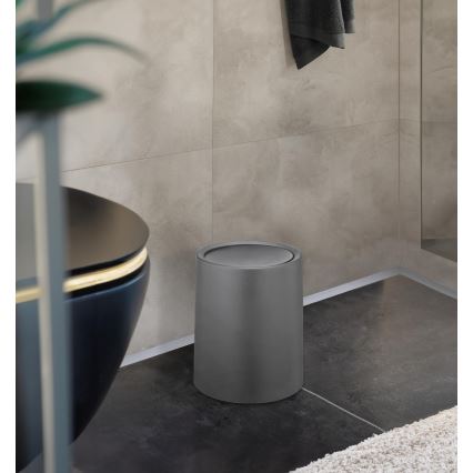 WENKO 25219100 - Opbergmand ATRI 21x25,5 cm grijs