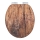 WENKO 25226100-WC wc-bril RUSTIC 35,5x42,5 cm bruin/zilver