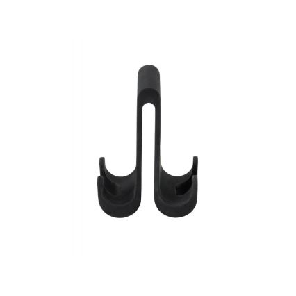 WENKO 25229100-Haak VERNA DUO 5x9,5 cm zwart