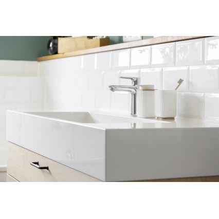 WENKO 25293100 - Beker ROTELLO 8,5x11 cm wit/bruin