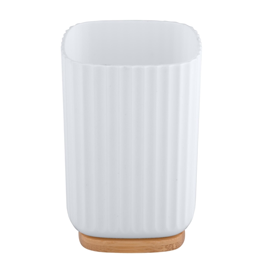 WENKO 25293100 - Beker ROTELLO 8,5x11 cm wit/bruin