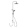 WENKO 25310100 - Doucheset Waterbesparend systeem RVS/glanzend chroom