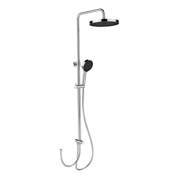 WENKO 25312100 - Douchekolom SOFTWATER 12x120 cm glanzend chroom