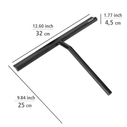 WENKO 25358100 - Trekker MOLA 32x30 cm zwart