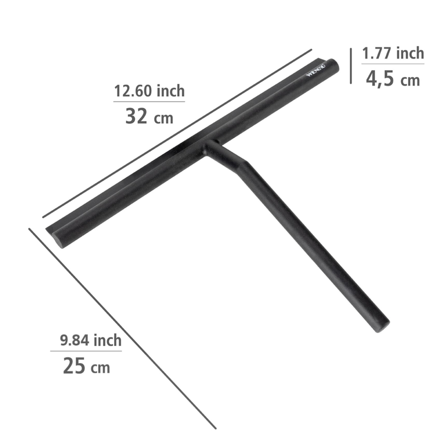 WENKO 25358100 - Trekker MOLA 32x30 cm zwart