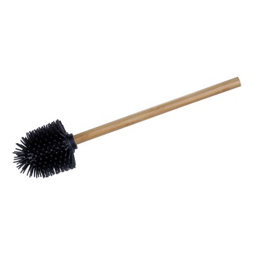WENKO 25360100 - Toiletborstel 7,5x35 cm bruin/zwart