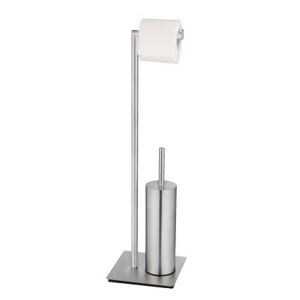 WENKO 25378100 - WC-borstel RECCO 20x71,5 cm satijn