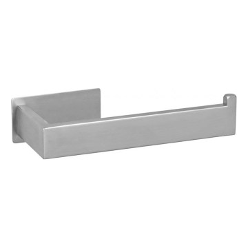 WENKO 25422100 - Toiletrolhouder TURBO-LOC GENOVA MATT 15,3x7,6 cm zilver