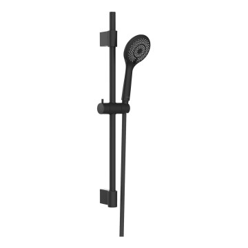 WENKO 25453100 - Doucheset WATERSAVING SYSTEM 70 cm zwart