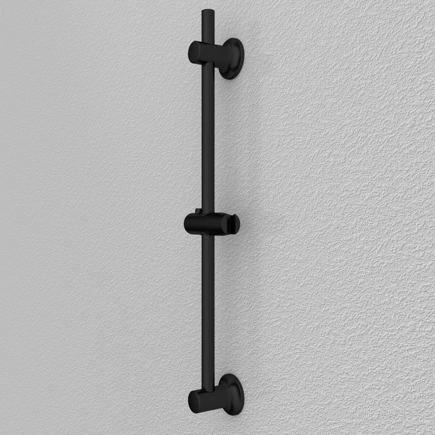 WENKO 25463100 - Douchestang LIBERTÀ 70 cm zwart