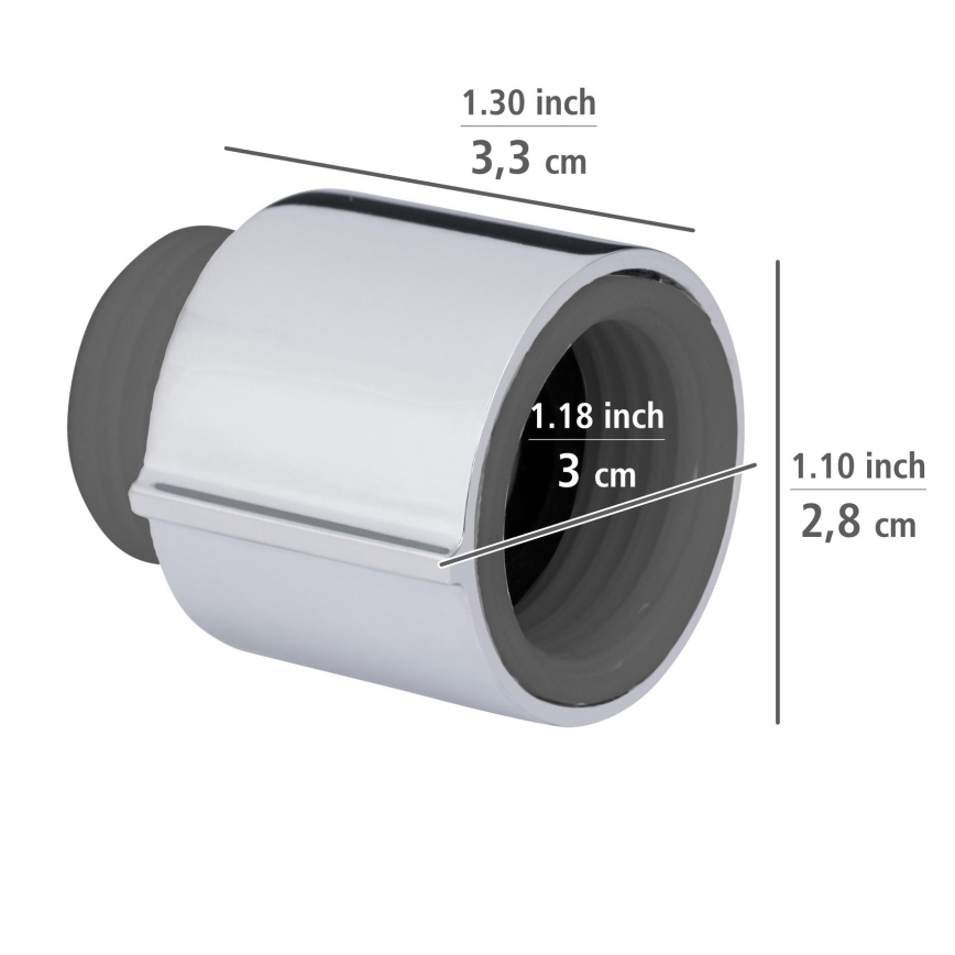 WENKO 25480100 – WATERSAVING SYSTEM-regelaar, zilverkleurig