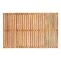 WENKO 25578100 - Vloermat ACACIA 55x85 cm bruin