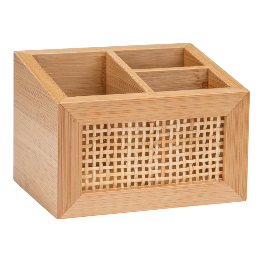 WENKO 25600100 - Organizer ALLEGRE 12x9 cm bruin