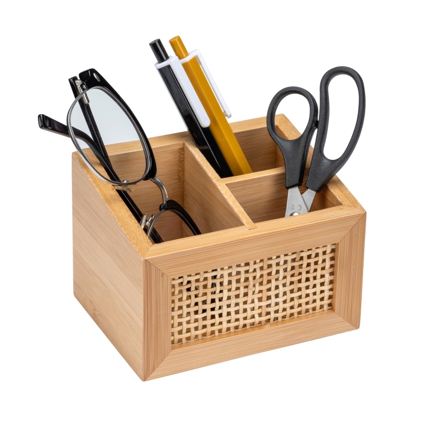 WENKO 25600100 - Organizer ALLEGRE 12x9 cm bruin