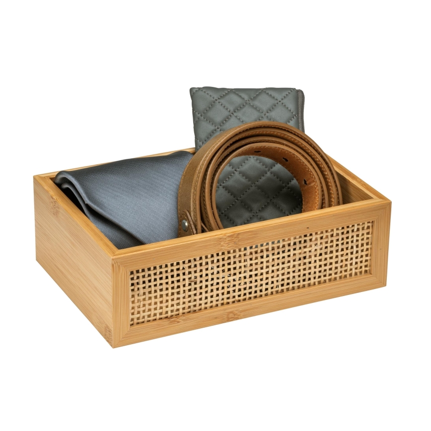 WENKO 25602100 - ALLEGRE badplank voor in bad 22x15 cm bruin