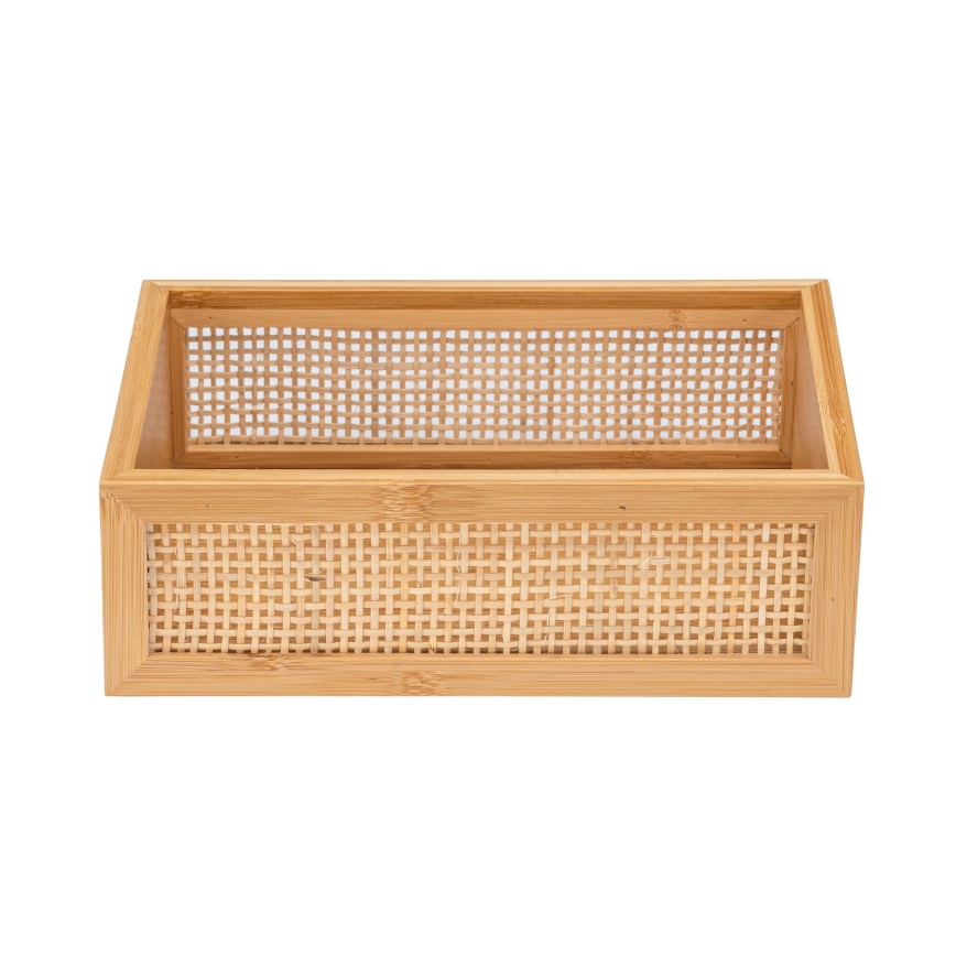 WENKO 25602100 - ALLEGRE badplank voor in bad 22x15 cm bruin