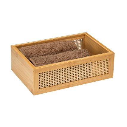 WENKO 25602100 - ALLEGRE badplank voor in bad 22x15 cm bruin