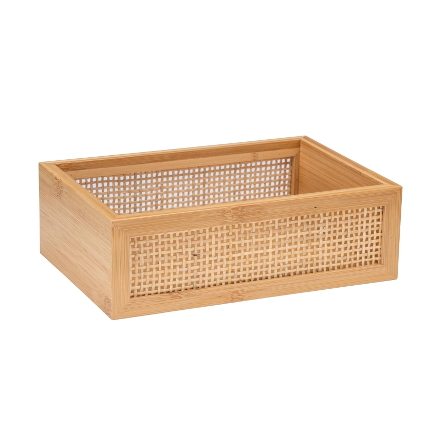 WENKO 25602100 - ALLEGRE badplank voor in bad 22x15 cm bruin