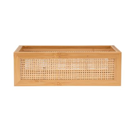 WENKO 25602100 - ALLEGRE badplank voor in bad 22x15 cm bruin