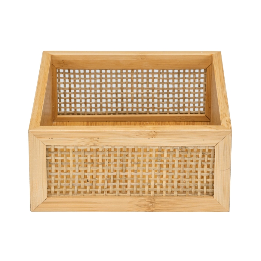 WENKO 25602100 - ALLEGRE badplank voor in bad 22x15 cm bruin