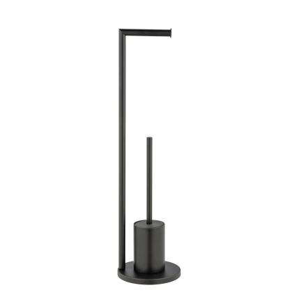 WENKO 25675100 - WC-set FERLA 18x69,5 cm zwart