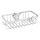 WENKO 25678100 - Mand FLORESTA 24x14 cm zilverkleurig