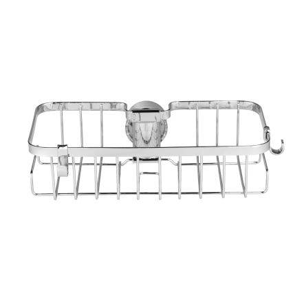 WENKO 25678100 - Mand FLORESTA 24x14 cm zilverkleurig
