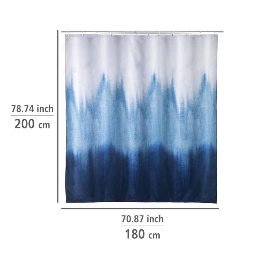 WENKO 25745100 - Douchegordijn ALARA 180x200 cm kleurrijk