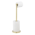 WENKO 25791100 - Toiletrolhouder 21x55 cm goud/zilver