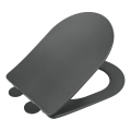 WENKO 26030100 - WC-bril GALATI 46x36 cm antraciet