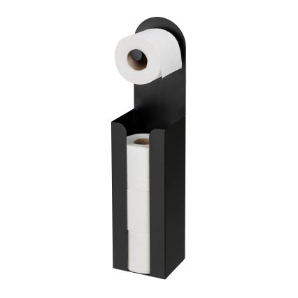 WENKO 26059100 - Rolhouder AGIRA 12x54 cm zwart
