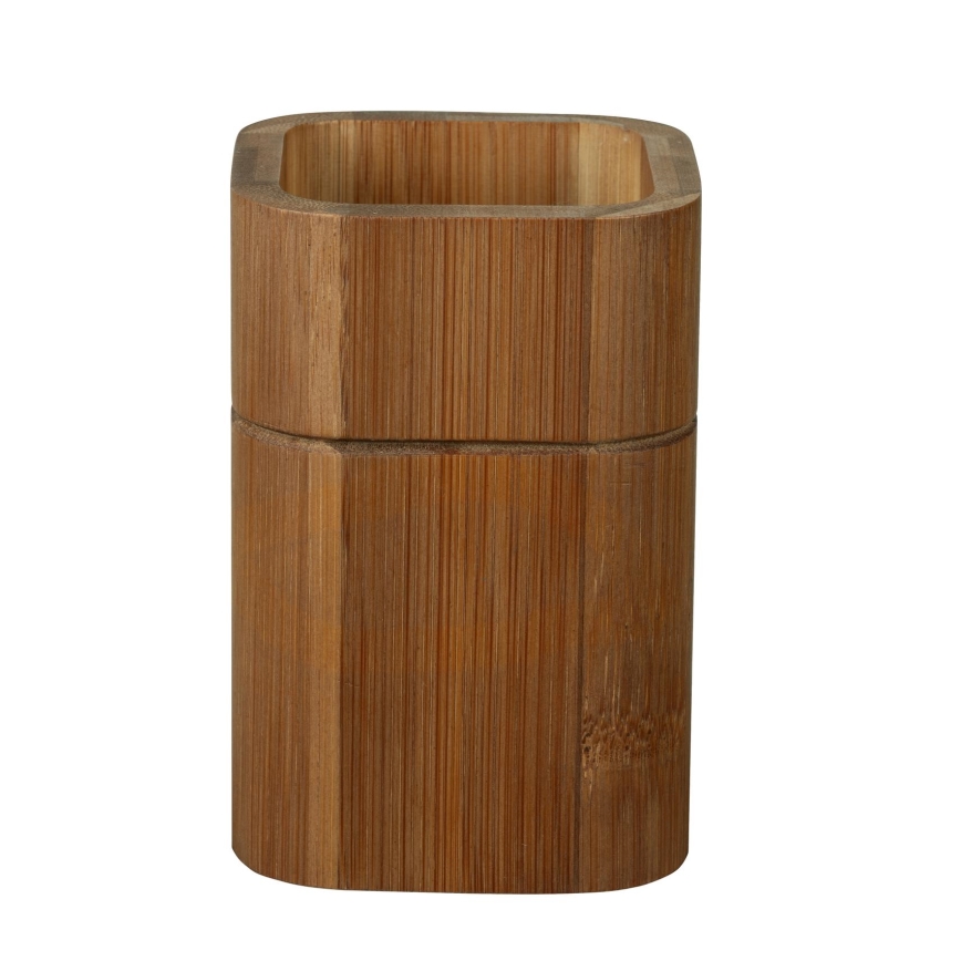 WENKO 26101100 - Tandenborstelhouder SERRO 7,5 x 11 cm, bruin