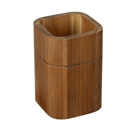 WENKO 26101100 - Tandenborstelhouder SERRO 7,5 x 11 cm, bruin