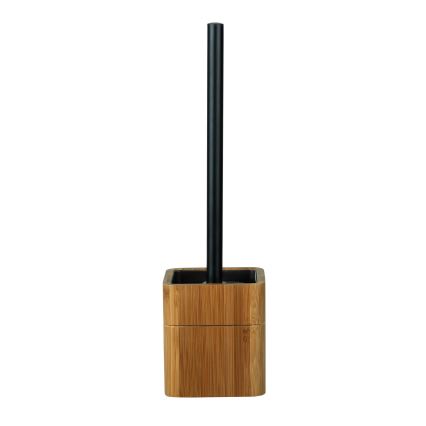 WENKO 26104100 - WC-borstel SERRO 10x37 cm bruin/zwart