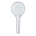 WENKO 26362100 - Douchekop WATERSAVING SYSTEM 12x12 cm glanzend chroom/wit