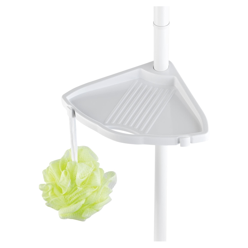 WENKO 3201010100 - Hoekelement COMPACT 26x195 cm wit