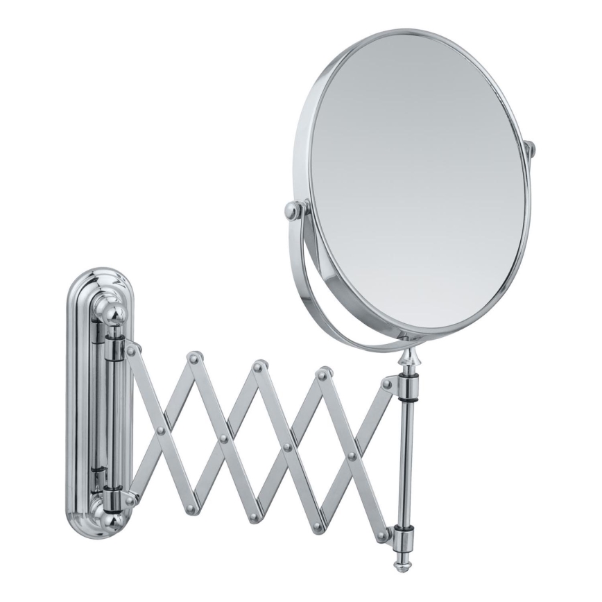WENKO 3656241100 - Cosmetische spiegel TELESCOPE DELUXE 23x38 cm glanzend chroom