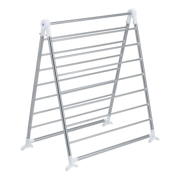 WENKO 3772020100 - Wasrek PROFI 65x150 cm roestvrij staal/zilver/wit