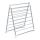 WENKO 3772020100 - Wasrek PROFI 65x150 cm roestvrij staal/zilver/wit